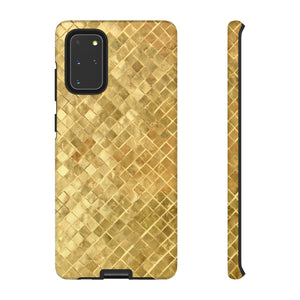 Golden Mosaic Android Case (Protective) Samsung Galaxy S20+ Matte Phone Case