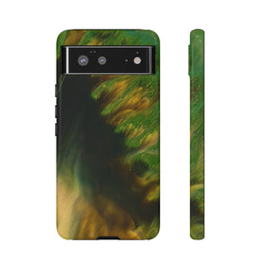 Green Forest Ink Art Android Case (Protective) Google Pixel 6 Glossy Phone Case