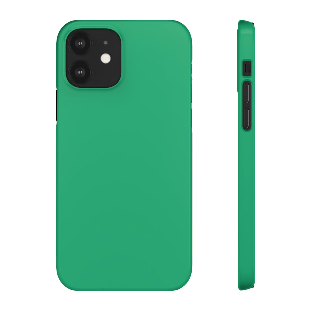 Crayola Green iPhone Case (Slim) iPhone 12 Glossy Phone Case