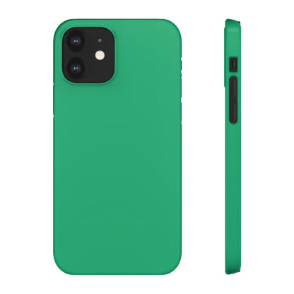 Crayola Green iPhone Case (Slim) iPhone 12 Glossy Phone Case