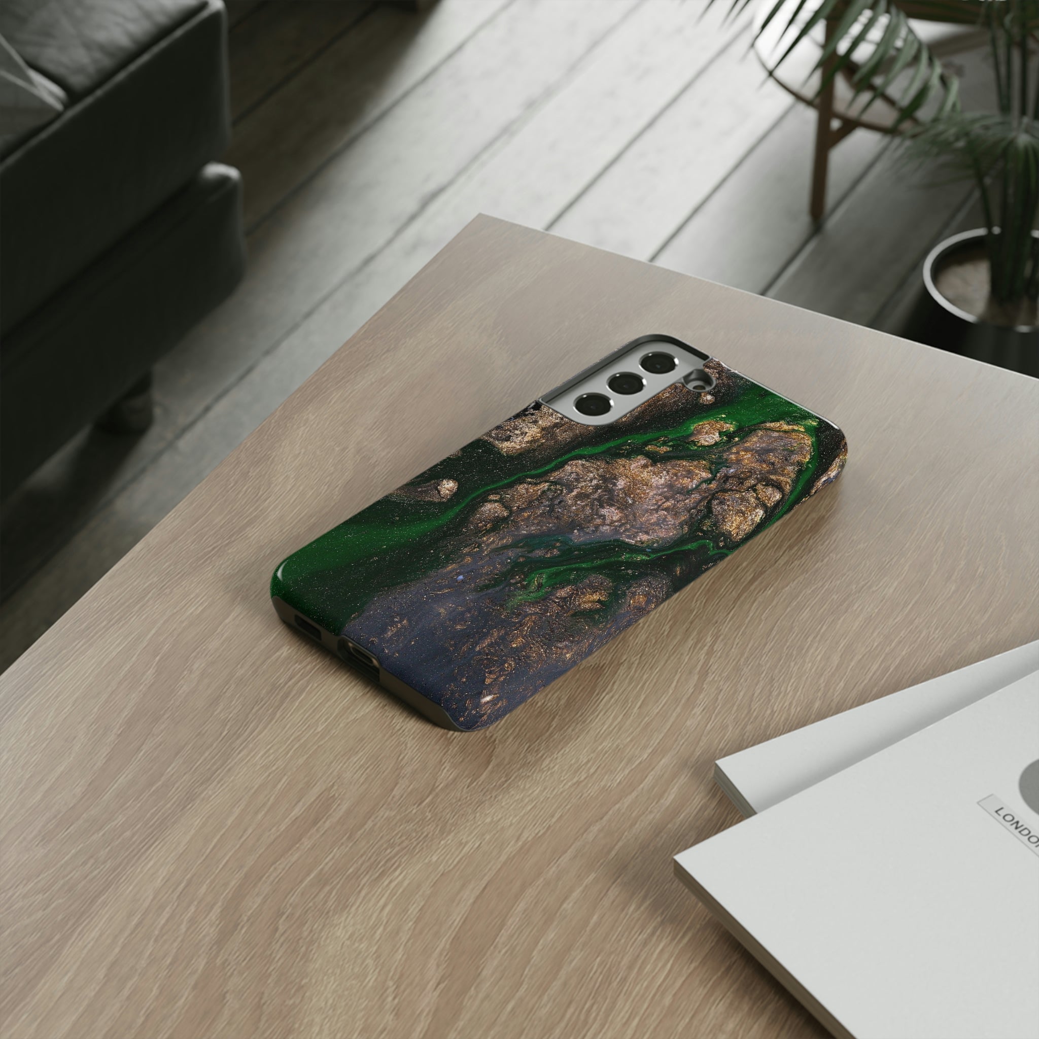 Green River Ink Art Android Case (Protective) Phone Case