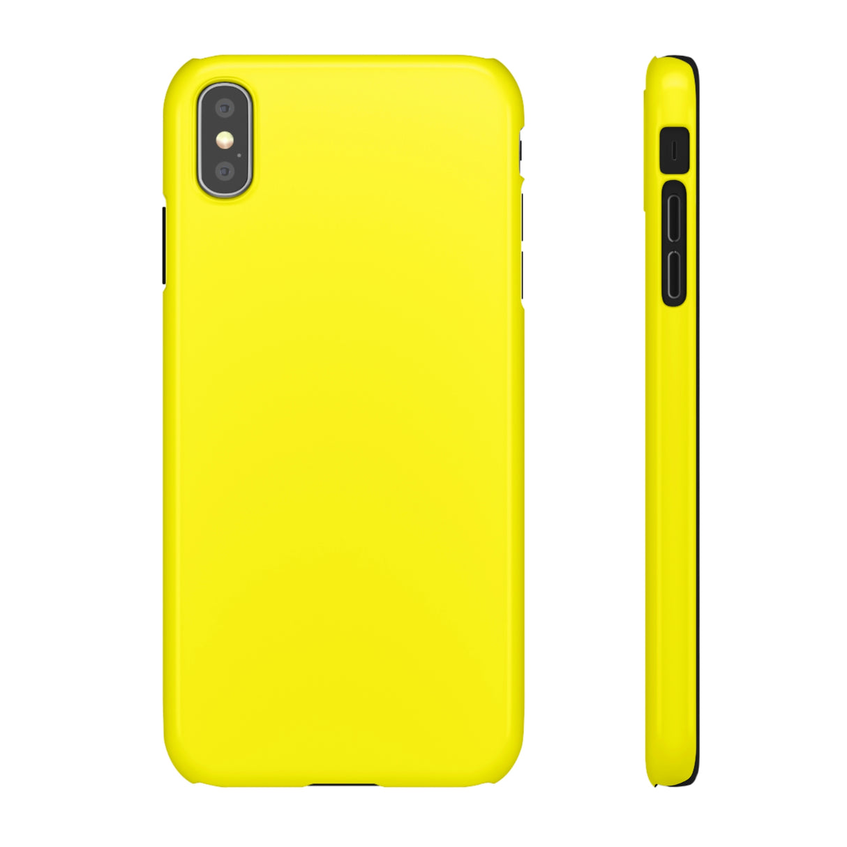 Cadmium Yellow iPhone Case (Slim) iPhone XS MAX Glossy Phone Case