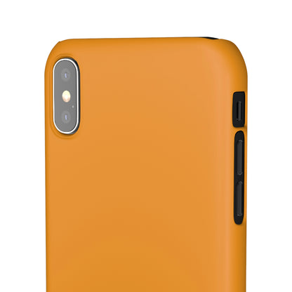 Carrot Orange iPhone Case (Slim) Phone Case