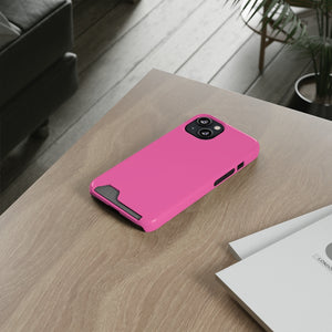 Hot Pink iPhone Case (Card) Phone Case