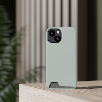 Ash Grey iPhone Case (Card) Phone Case