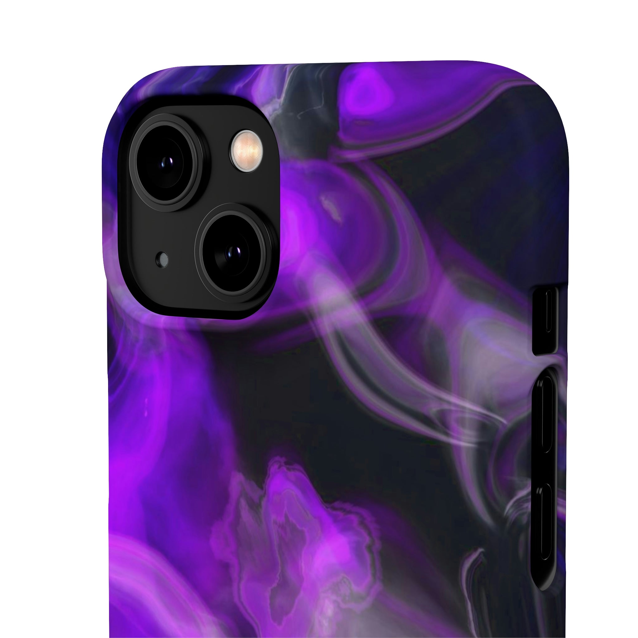 Purple Marble iPhone Case (Slim) Phone Case