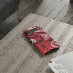 Red White Liquid Android Case (Protective) Phone Case