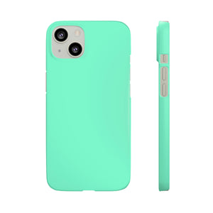 Aquamarine iPhone Case (Slim) iPhone 13 Matte Phone Case