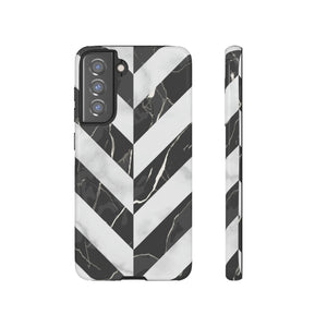 Herringbone Android Case (Protective) Samsung Galaxy S21 FE Glossy Phone Case