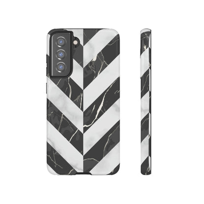 Herringbone Android Case (Protective) Samsung Galaxy S21 FE Glossy Phone Case