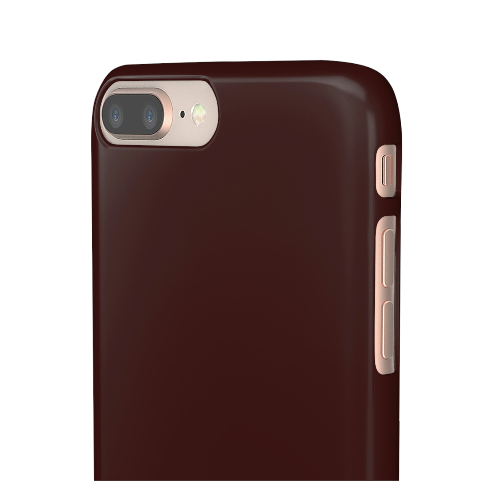 Dark Sienna Purple iPhone Case (Slim) Phone Case