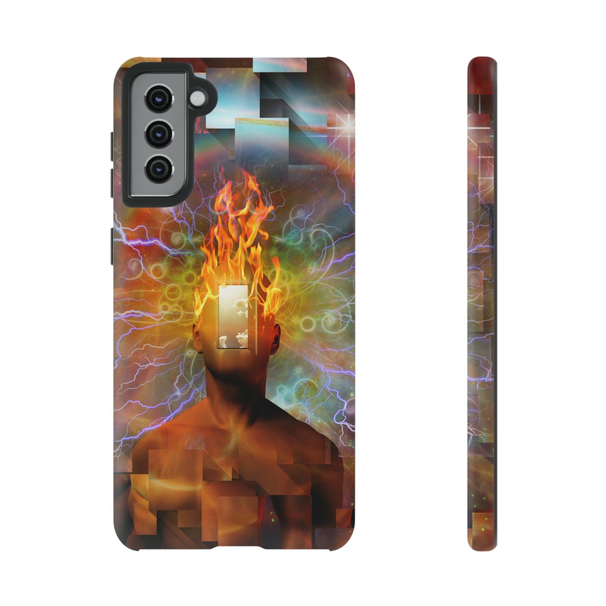 Burning Mind Android Case (Protective) Samsung Galaxy S21 Plus Matte Phone Case