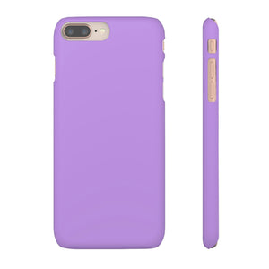 Bright Lavender iPhone Case (Slim) iPhone 8 Plus Matte Phone Case