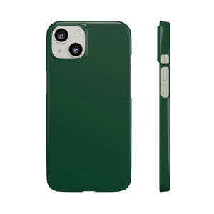 British Racing Green iPhone Case (Slim) iPhone 13 Glossy Phone Case