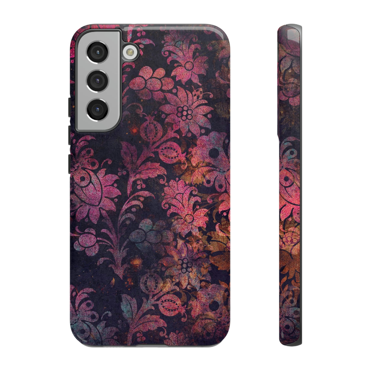 Grungepa Gothic Flower Samsung Case (Protective) Samsung Galaxy S22 Plus Glossy Phone Case