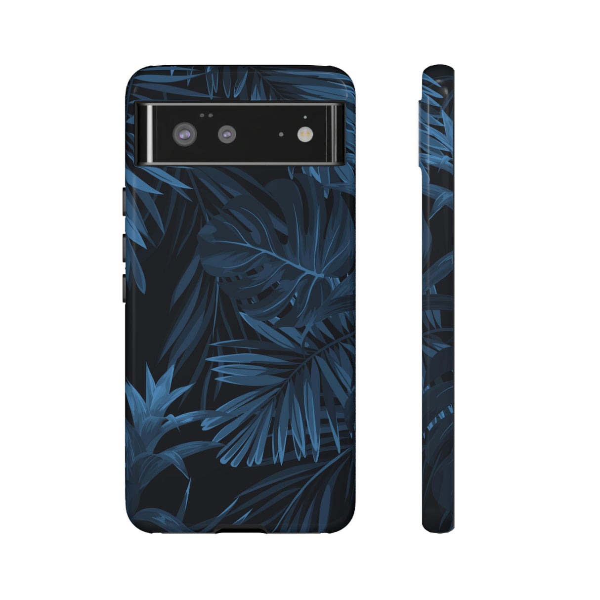 Blue Tropical Android Case (Protective) Google Pixel 6 Glossy Phone Case