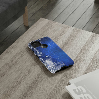 Grunge Blue Android Case (Protective) Phone Case