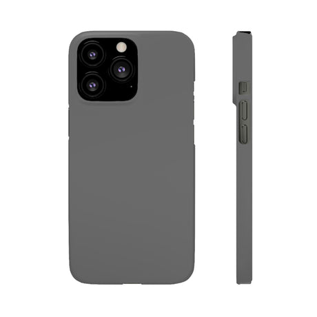 Dim Gray iPhone Case (Slim) iPhone 13 Pro Matte Phone Case