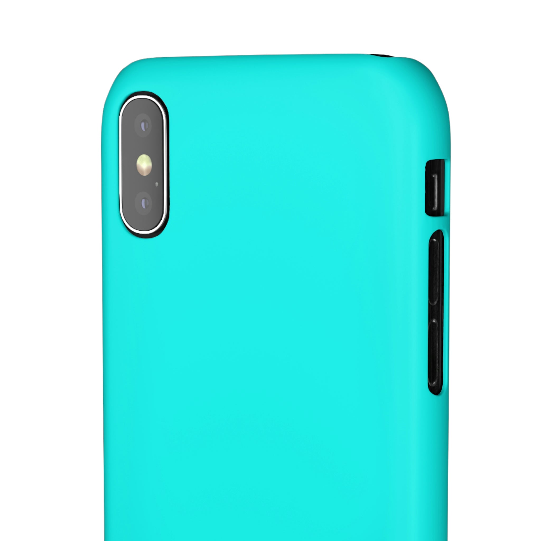 Flourescent Blue iPhone Case (Slim) Phone Case