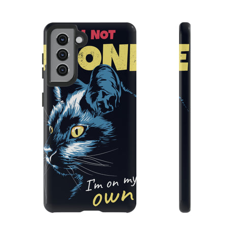 Black Cat Poster Android Case (Protective) Samsung Galaxy S21 Glossy Phone Case