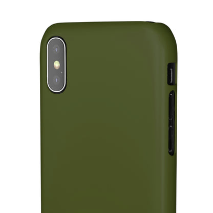 Army Green iPhone Case (Slim) Phone Case