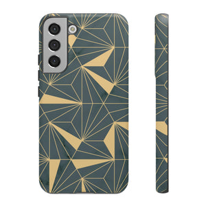 Gold Lines Android Case (Protective) Samsung Galaxy S22 Plus Matte Phone Case