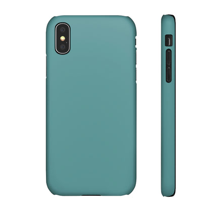 Cadet Blue iPhone Case (Slim) iPhone X Matte Phone Case