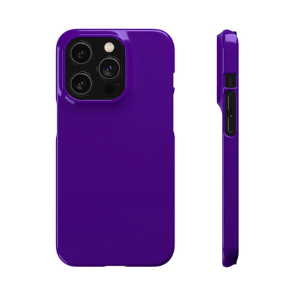 Indigo iPhone Case (Slim) iPhone 14 Pro Glossy Phone Case