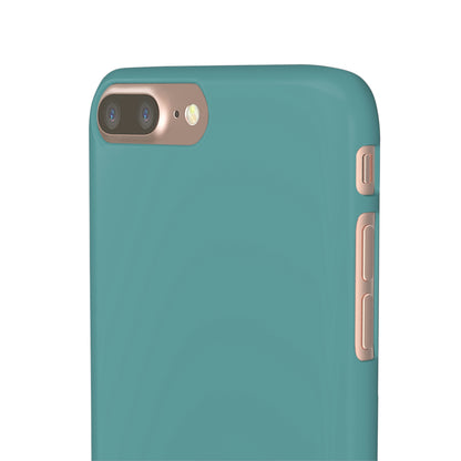 Cadet Blue iPhone Case (Slim) Phone Case