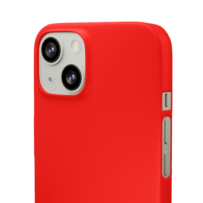 Candy Apple Red iPhone Case (Slim) Phone Case