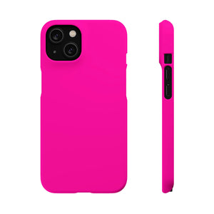 Hollywood Cerise iPhone Case (Slim) iPhone 14 Matte Phone Case