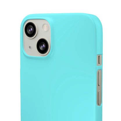 Electric Blue iPhone Case (Slim) Phone Case