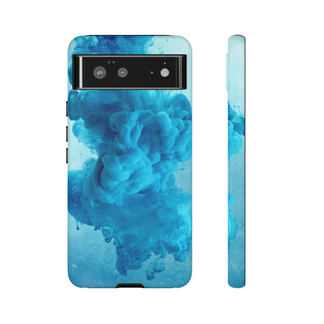 Blue Ink Android Case (Protective) Google Pixel 6 Matte Phone Case