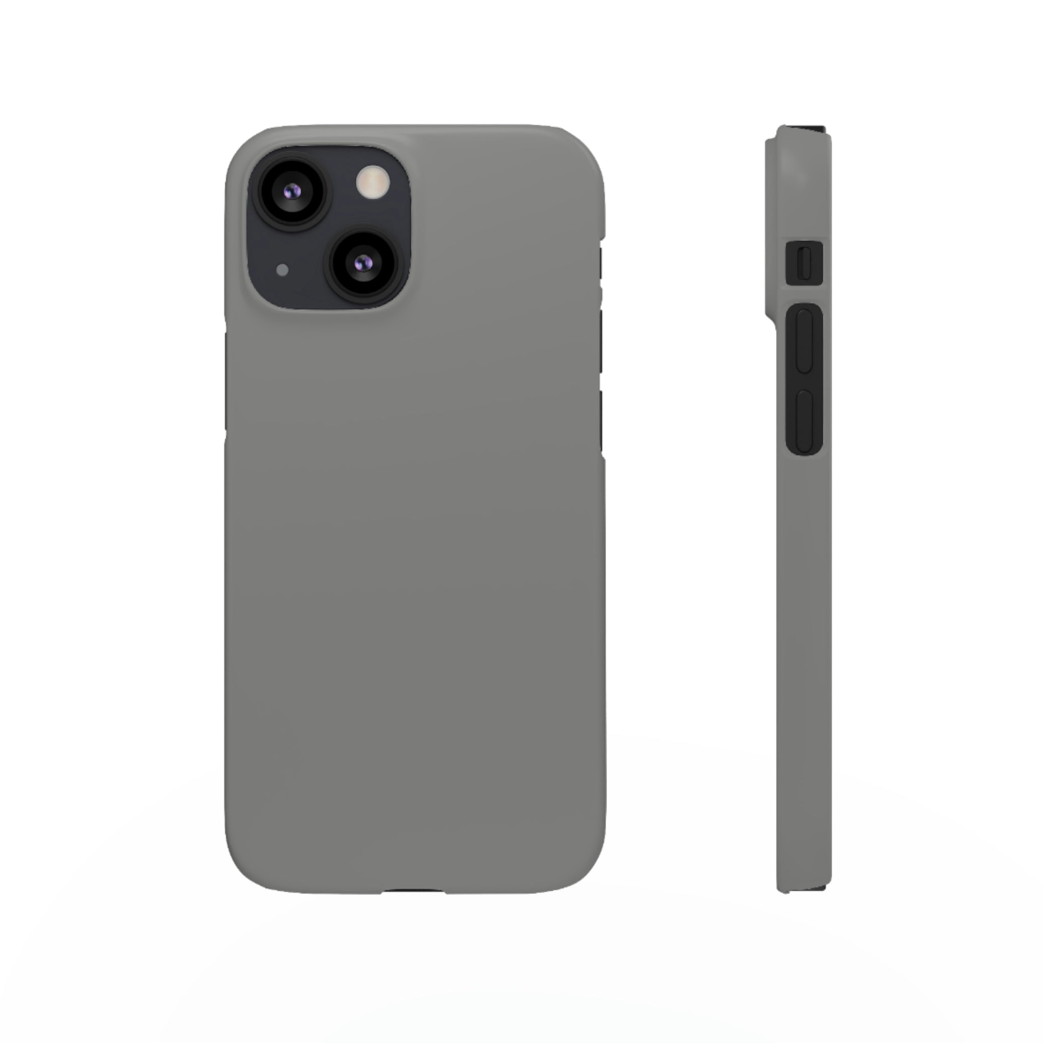 Battleship Gray iPhone Case (Slim) iPhone 13 Mini Matte Phone Case