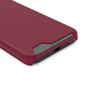 Claret iPhone Case (Card) Phone Case