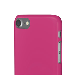 Fuchsia Purple iPhone Case (Slim) Phone Case