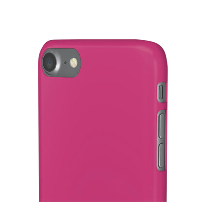 Fuchsia Purple iPhone Case (Slim) Phone Case