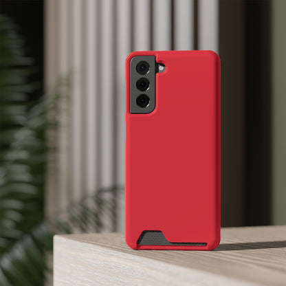 Imperial Red Samsung Case (Card) Phone Case