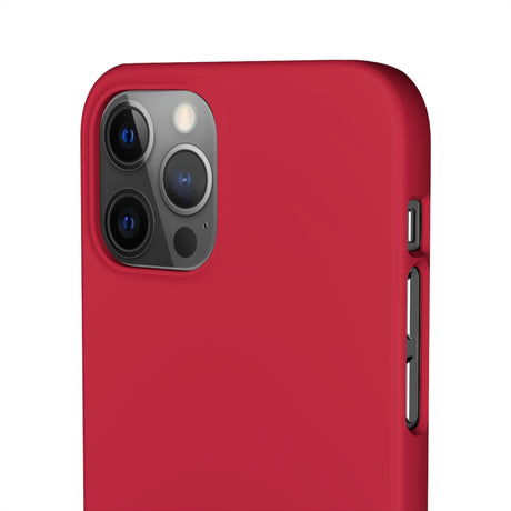 Cardinal Red iPhone Case (Slim) Phone Case