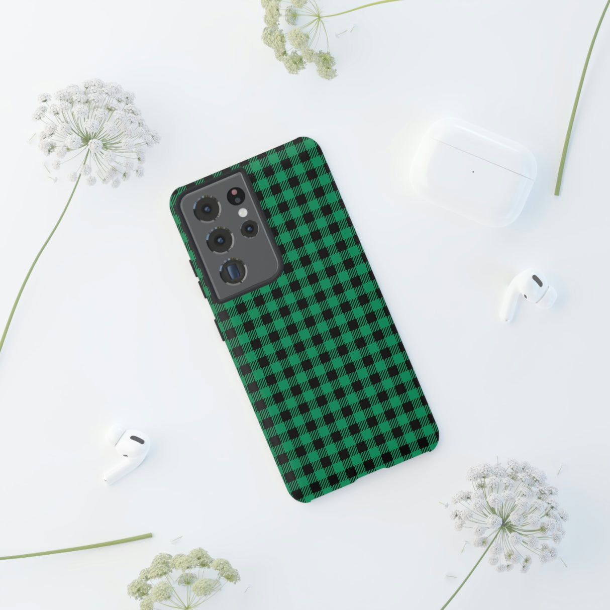 Green Flannel Android Case (Protective) Phone Case