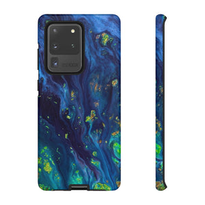 Green Opal Ink Art Android Case (Protective) Samsung Galaxy S20 Ultra Matte Phone Case