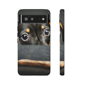 Dachshund Puppy Android Case (Protective) Google Pixel 6 Glossy Phone Case