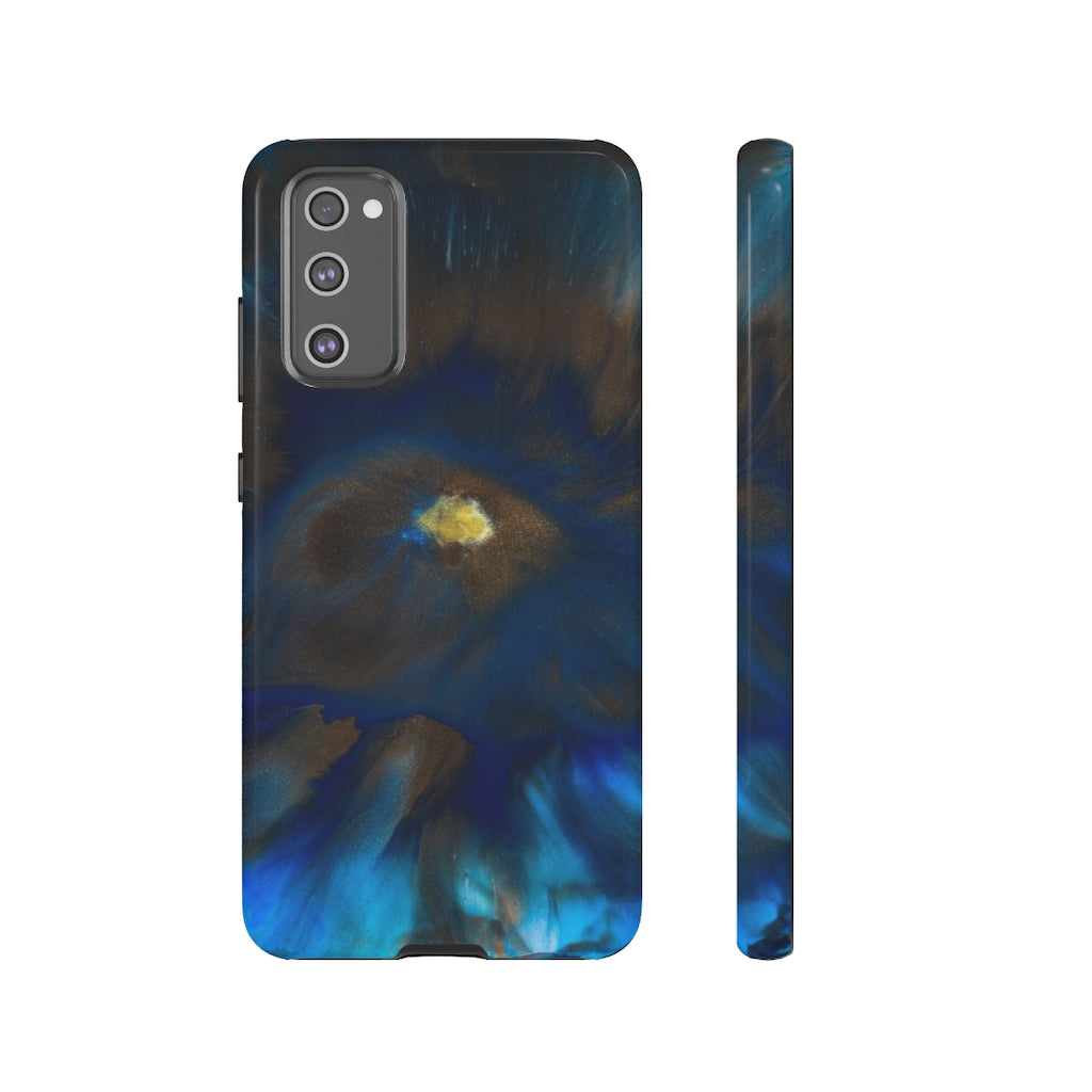 Space Galaxy Ink Art Android Case (Protective) Samsung S20 FE Glossy Phone Case