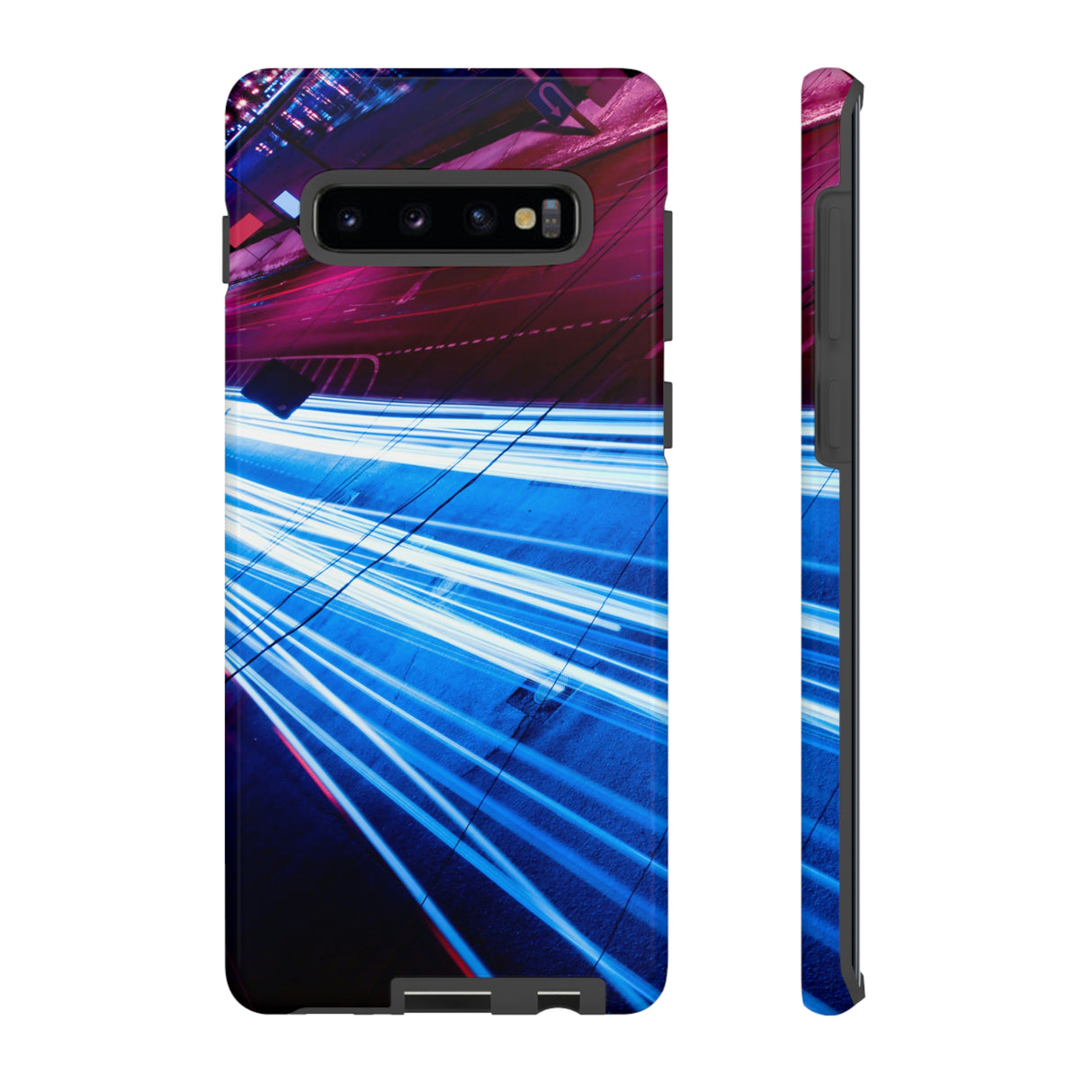 Night Streets Android Case (Protective) Samsung Galaxy S10 Plus Glossy Phone Case