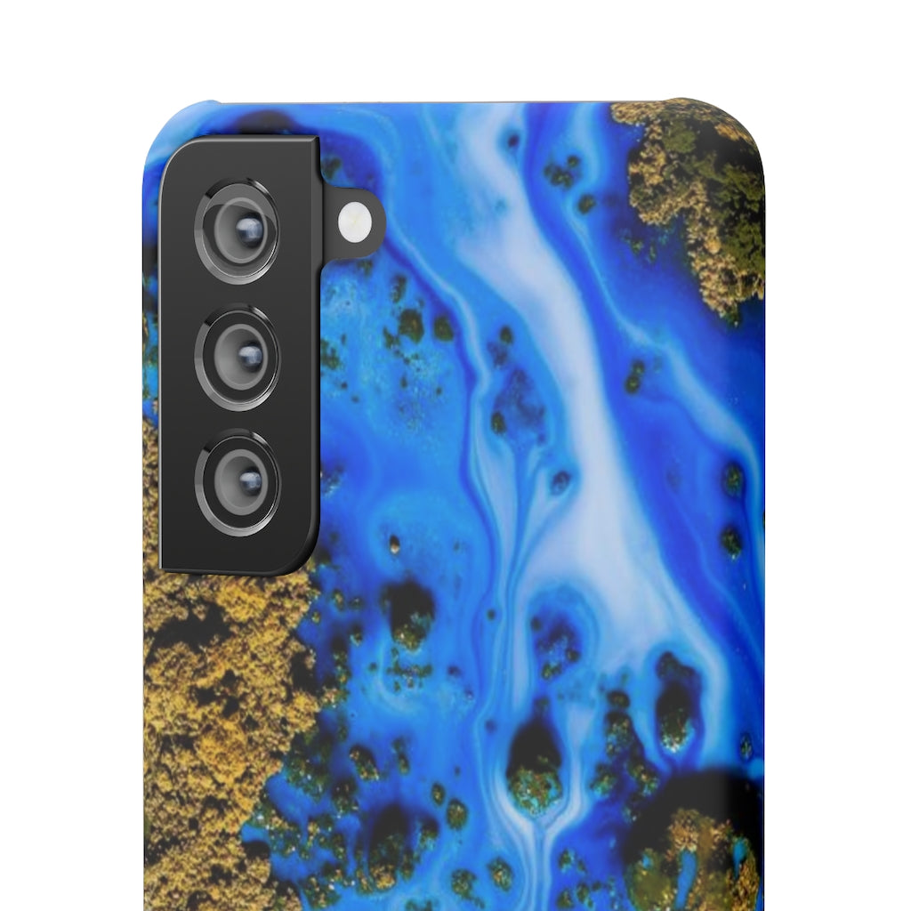 Blue River Ink Art Android Case (Slim) Phone Case