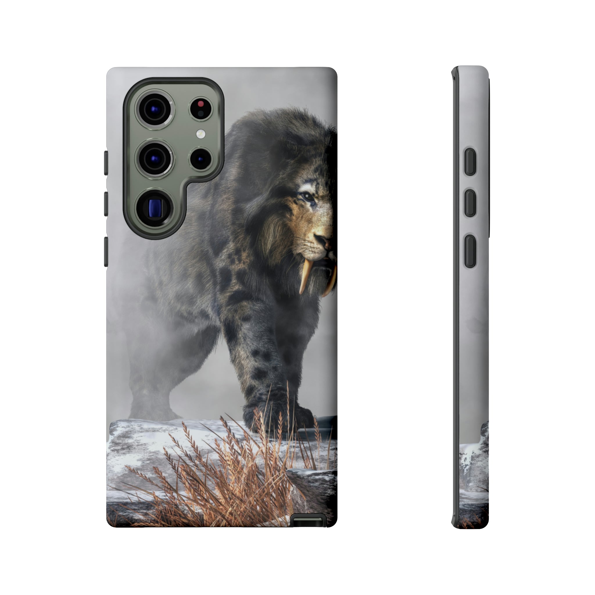 Saber Tooth Android Case (Protective) Samsung Galaxy S23 Ultra Matte Phone Case