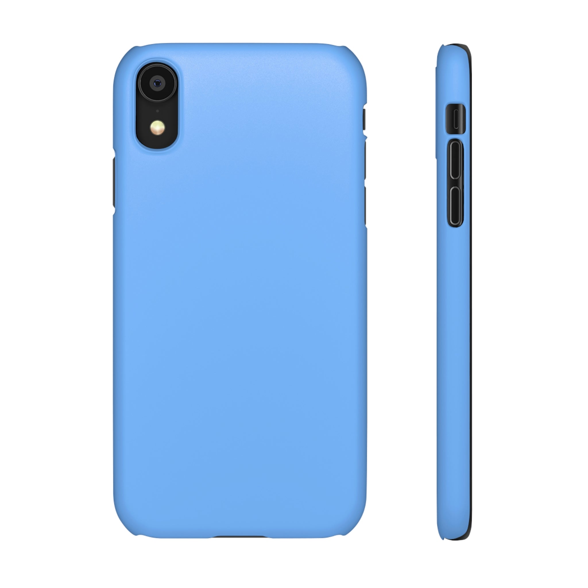 French Sky Blue iPhone Case (Slim) iPhone XR Matte Phone Case