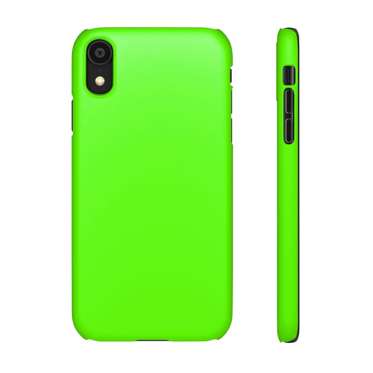 Bright Green iPhone Case (Slim) iPhone XR Matte Phone Case