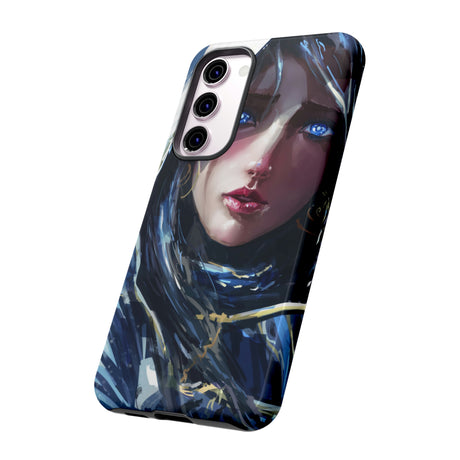 Paladin Girl Blue Eyes Android Case (Protective) Phone Case