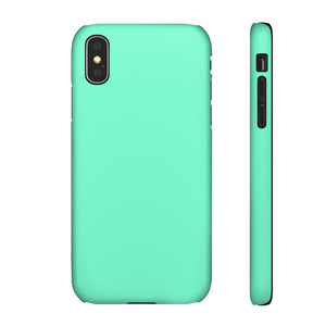 Aquamarine iPhone Case (Slim) iPhone X Matte Phone Case